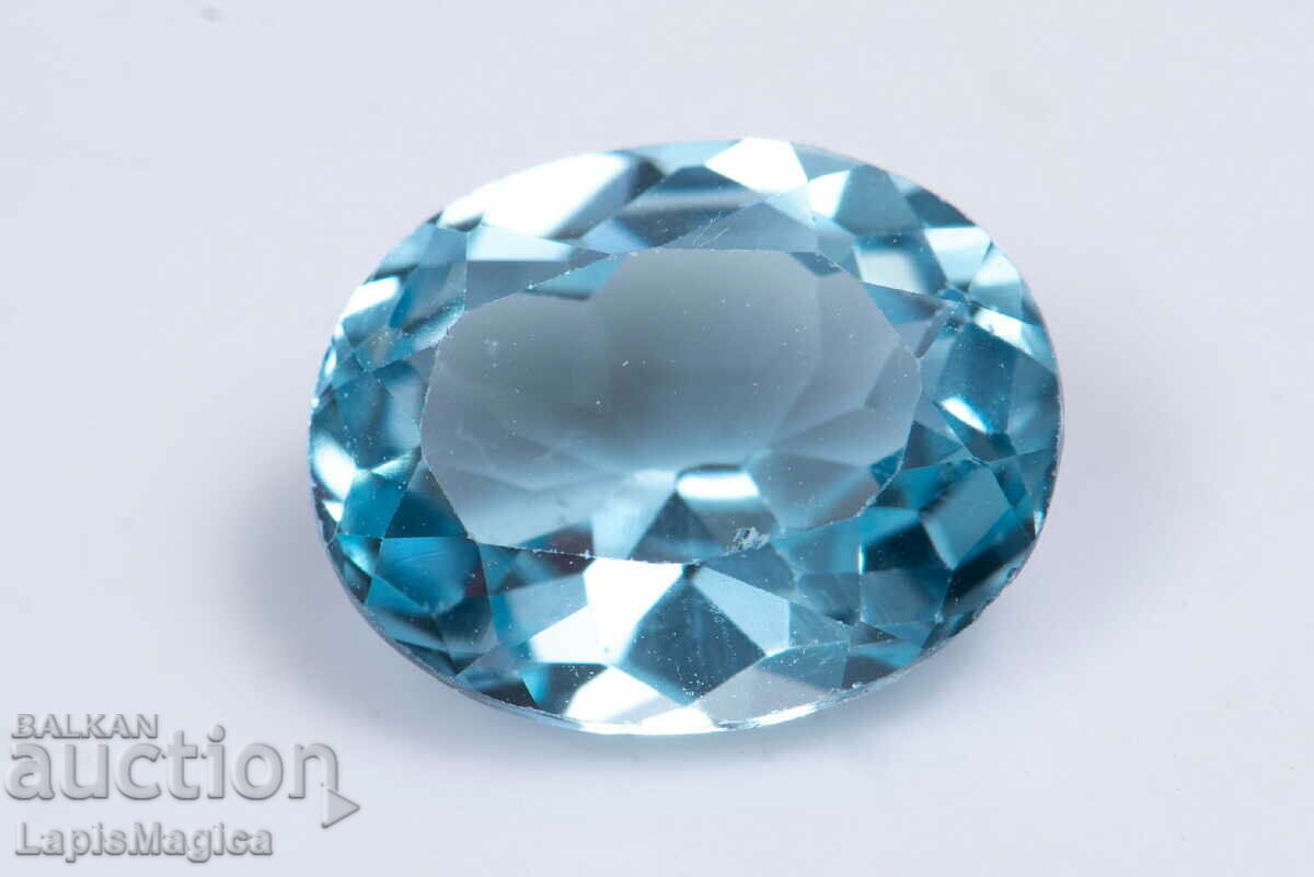 in topaz 3.04ct 10x8mm oval cut #6