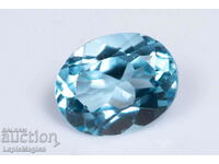 Blue Topaz 3.29ct 10x8mm Oval Cut #12