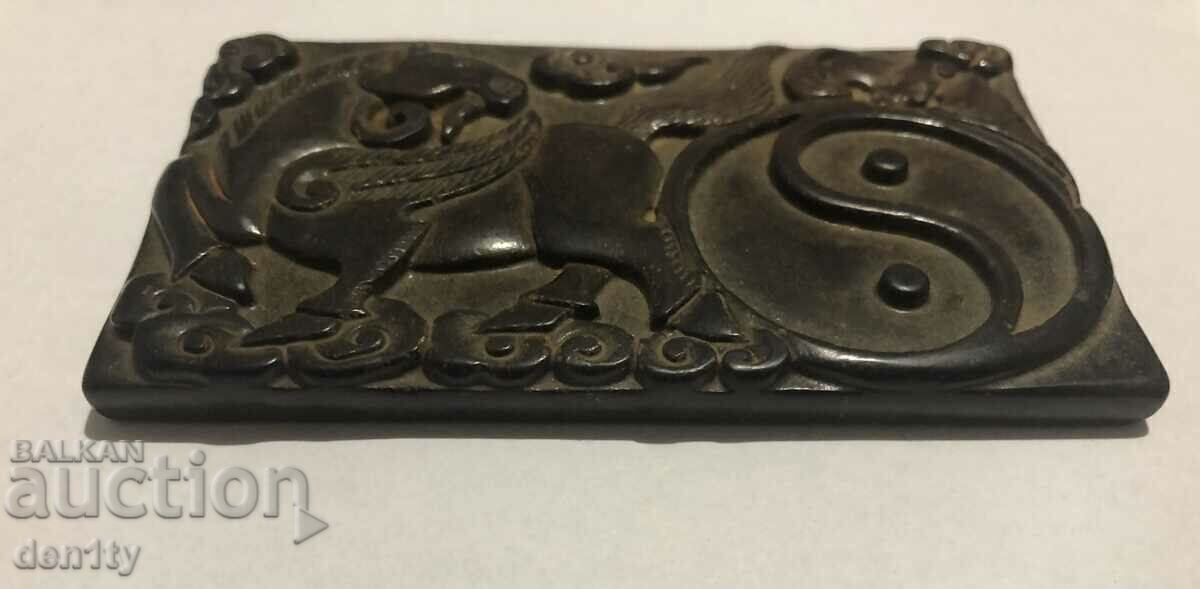 Chinese yin yang stone carving with price 30.00 BGN | € 15.34