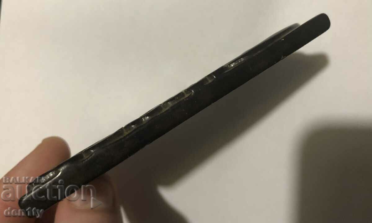 Chinese yin yang stone carving - 5