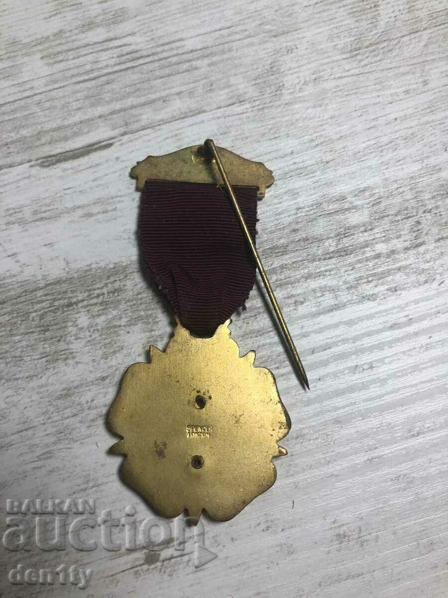 enamel masonic medal, Spencer London with price 26.00 BGN | € 13.29 enamel masonic medal, Spencer London with price 26.00 BGN | € 13.29