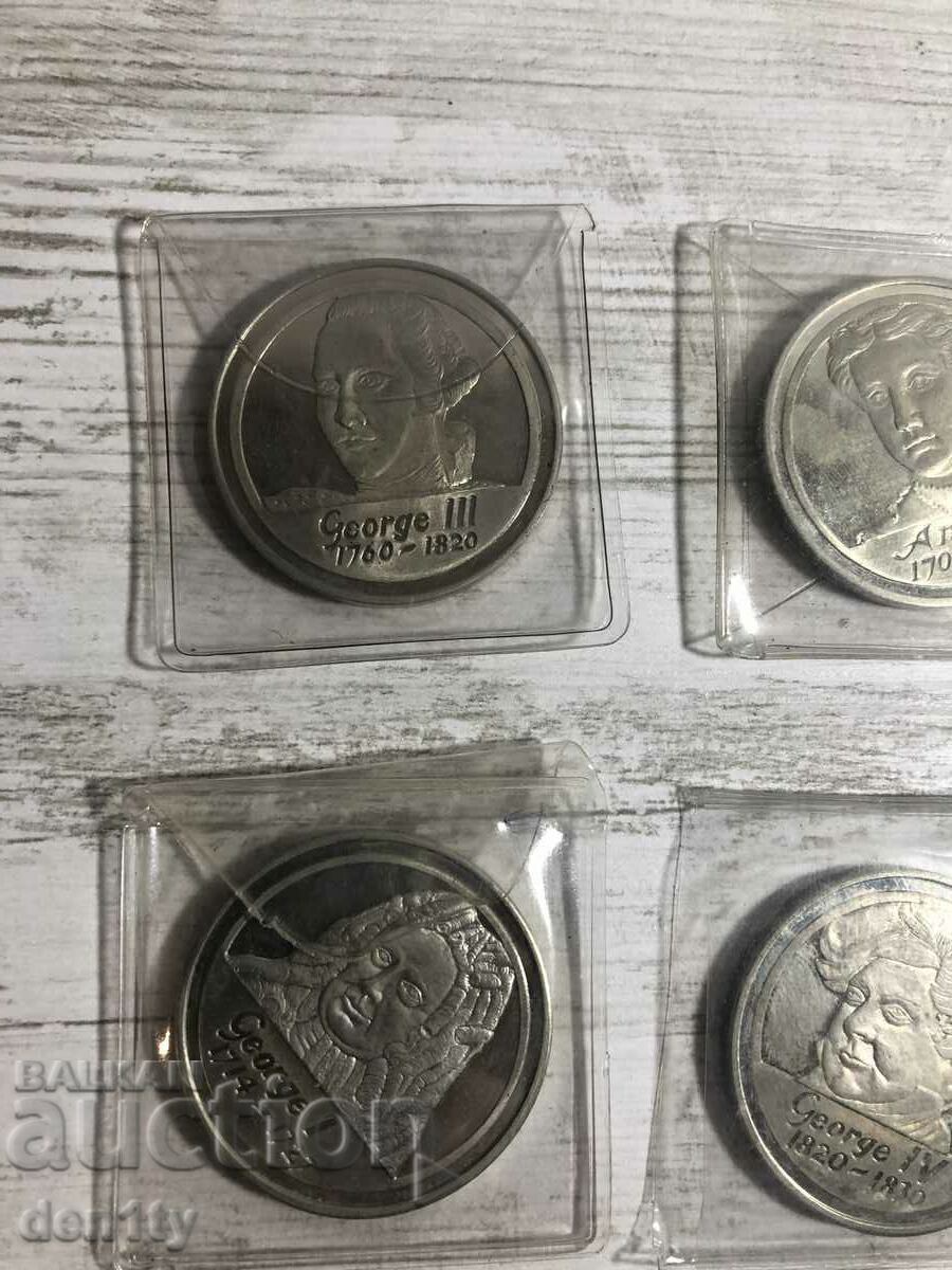 медали/монети на британските монарси с цена 40.00 лв. | € 20.45