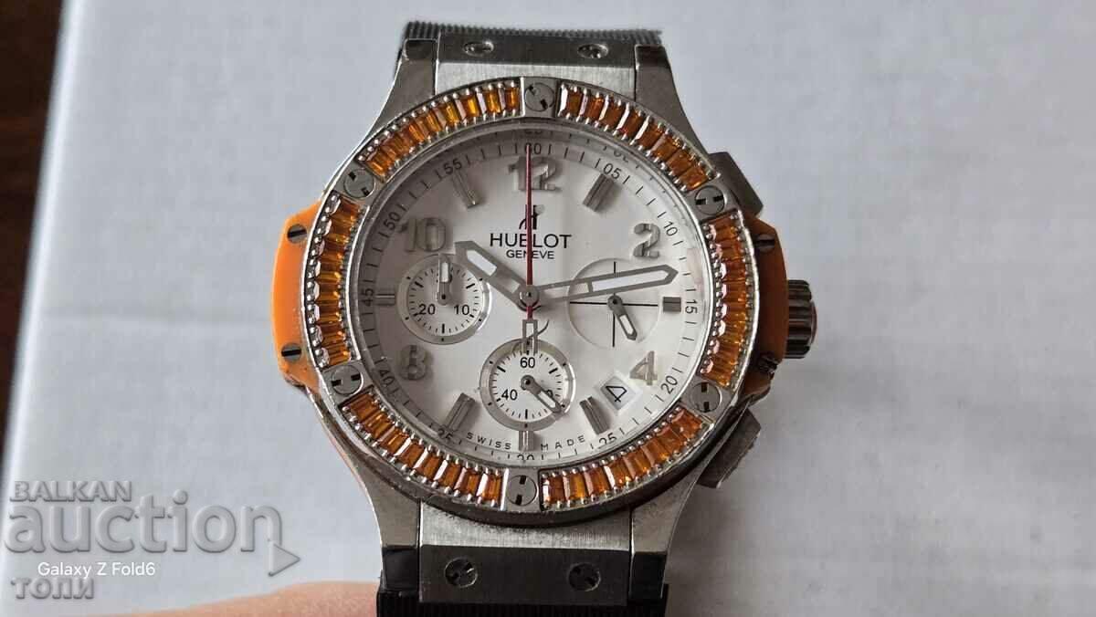 HUBLOT CHRONOGRAF QUARTZ RARE REPLICA FUNcționează NU SE GARANȚIE