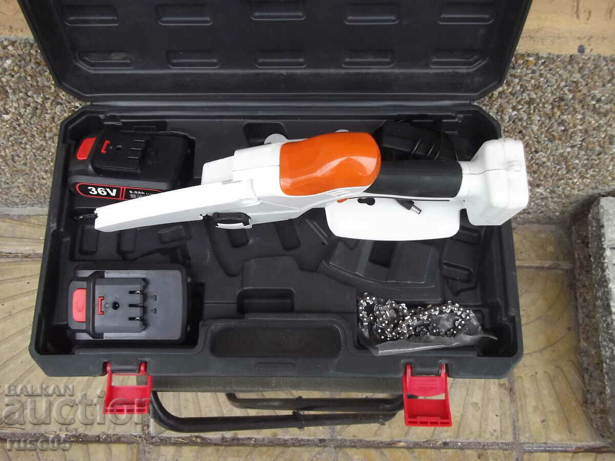 Livrarea Ferăstrău / 36v, 6ah / lanț de baterie funcționează