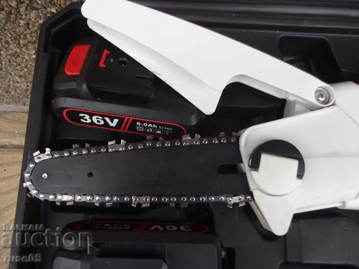 Ferăstrău / 36v, 6ah / lanț de baterie funcționează - 6