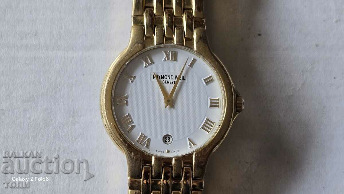 RAYMOND WELL SWISS MADE RARE PLACATĂ AUR DE LUCRU BZC!!!!