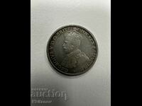 6 πένες 1914 Αυστραλία George V Silver