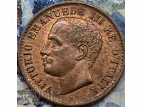 1 centesimo 1904 Italia Victor Emmanuel UNC lux