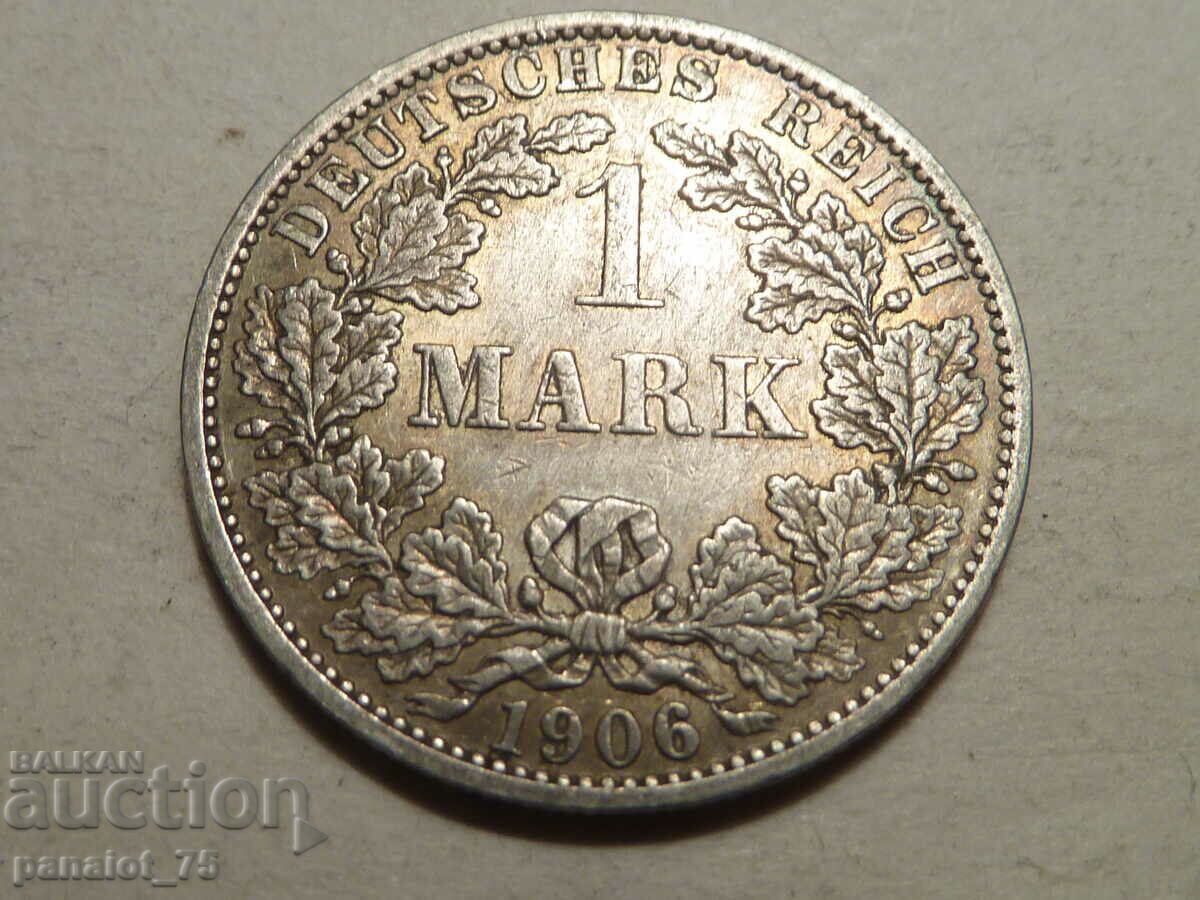 1 MARK GERMANIA ARGINT 1906