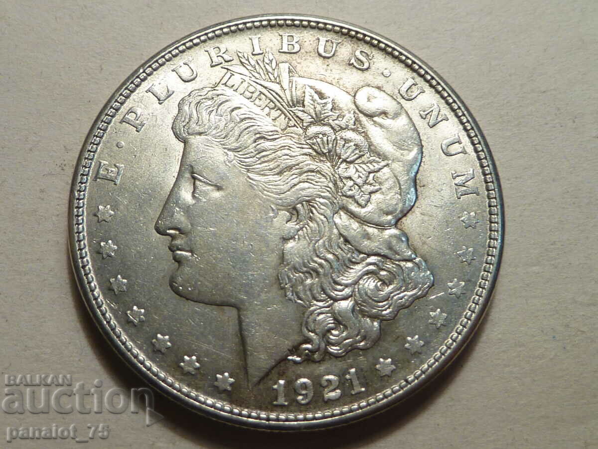 1 DOLLAR SILVER 1921 ORIGINAL