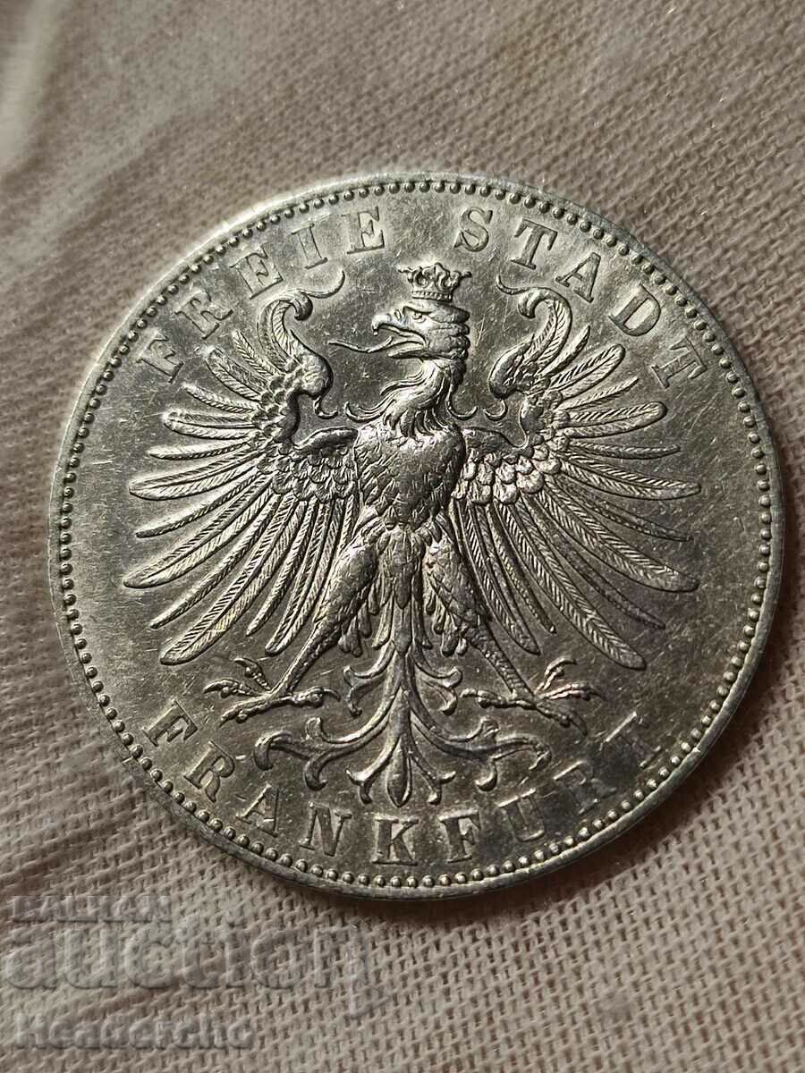 Auction 1 thaler 1862 Frankfurt, Germany (Silver) Auction 1 thaler 1862 Frankfurt, Germany (Silver)