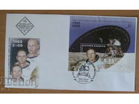 First day postal envelope 2009- 40 years since man stepped on the moon