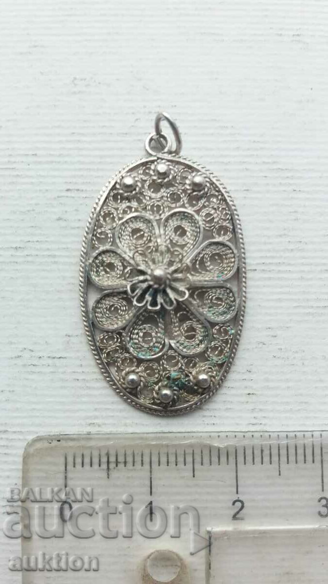 FILIGRAN - SILVER PENDANT with price 22.99 BGN | € 11.75 FILIGRAN - SILVER PENDANT with price 22.99 BGN | € 11.75