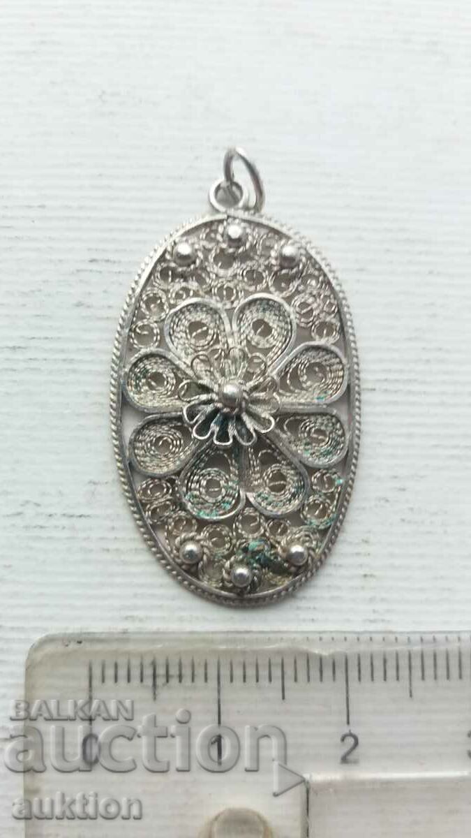 Auction FILIGRAN - SILVER PENDANT Auction FILIGRAN - SILVER PENDANT