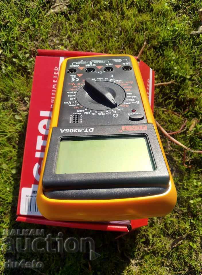 Digital Meter, Multimeter, Multimeter DT9205A with price 25.00 BGN | € 12.78 Digital Meter, Multimeter, Multimeter DT9205A with price 25.00 BGN | € 12.78