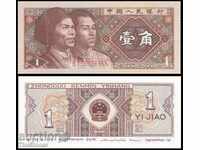 CHINA 1 Jiao CHINA 1 Jiao, P881, 1980 UNC /c