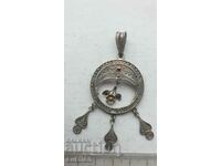 SOLID SILVER FILIGREE TALISMAN