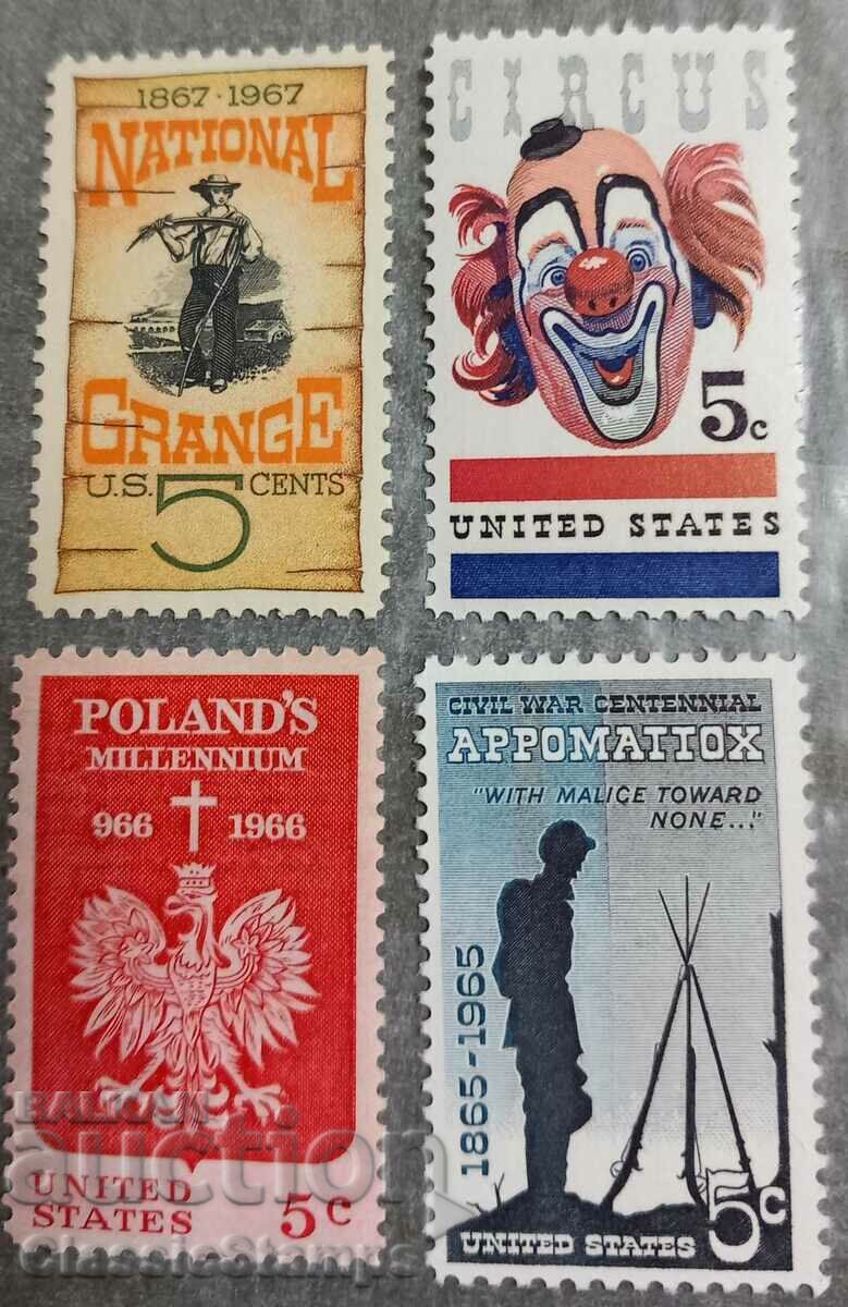 USA clear stamps