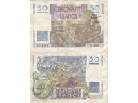 tino37- FRANTA - 50 FRANC - 1950 - F