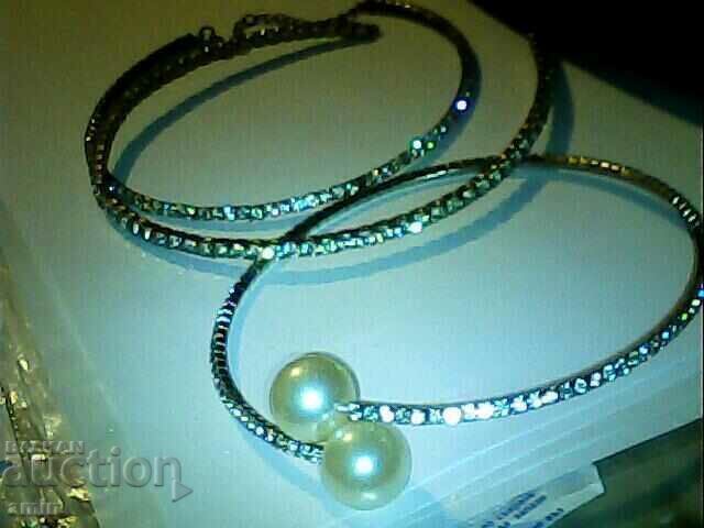 Lot of 3 40 carat crystal necklaces - 7 Lot of 3 40 carat crystal necklaces - 7