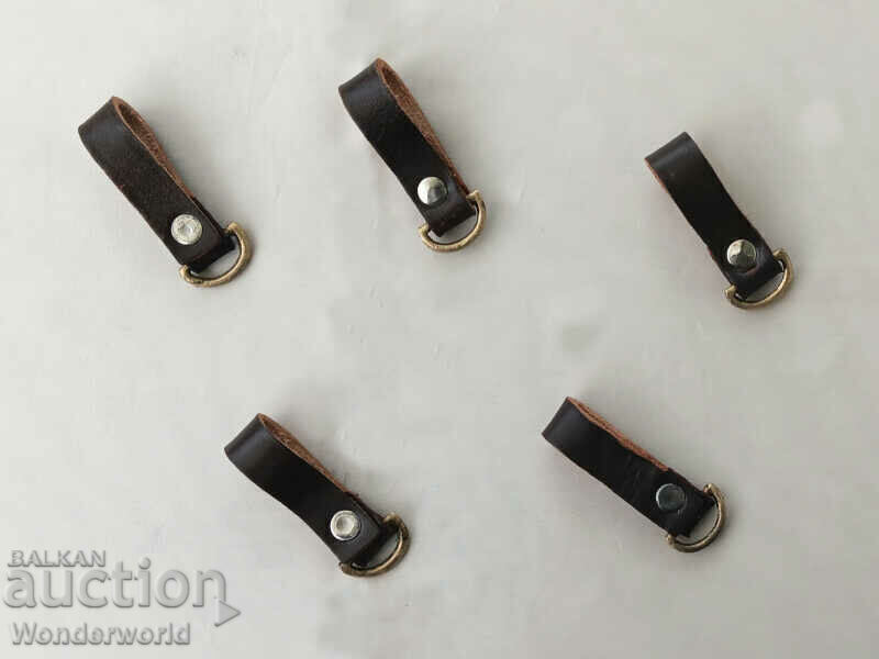 Leather Military King Nuts Carriers for Military and Hunting Belts - 6