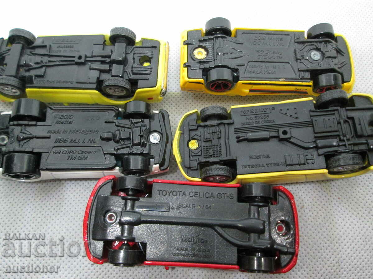 LOT OF 5 METAL MODELS - 6 LOT OF 5 METAL MODELS - 6