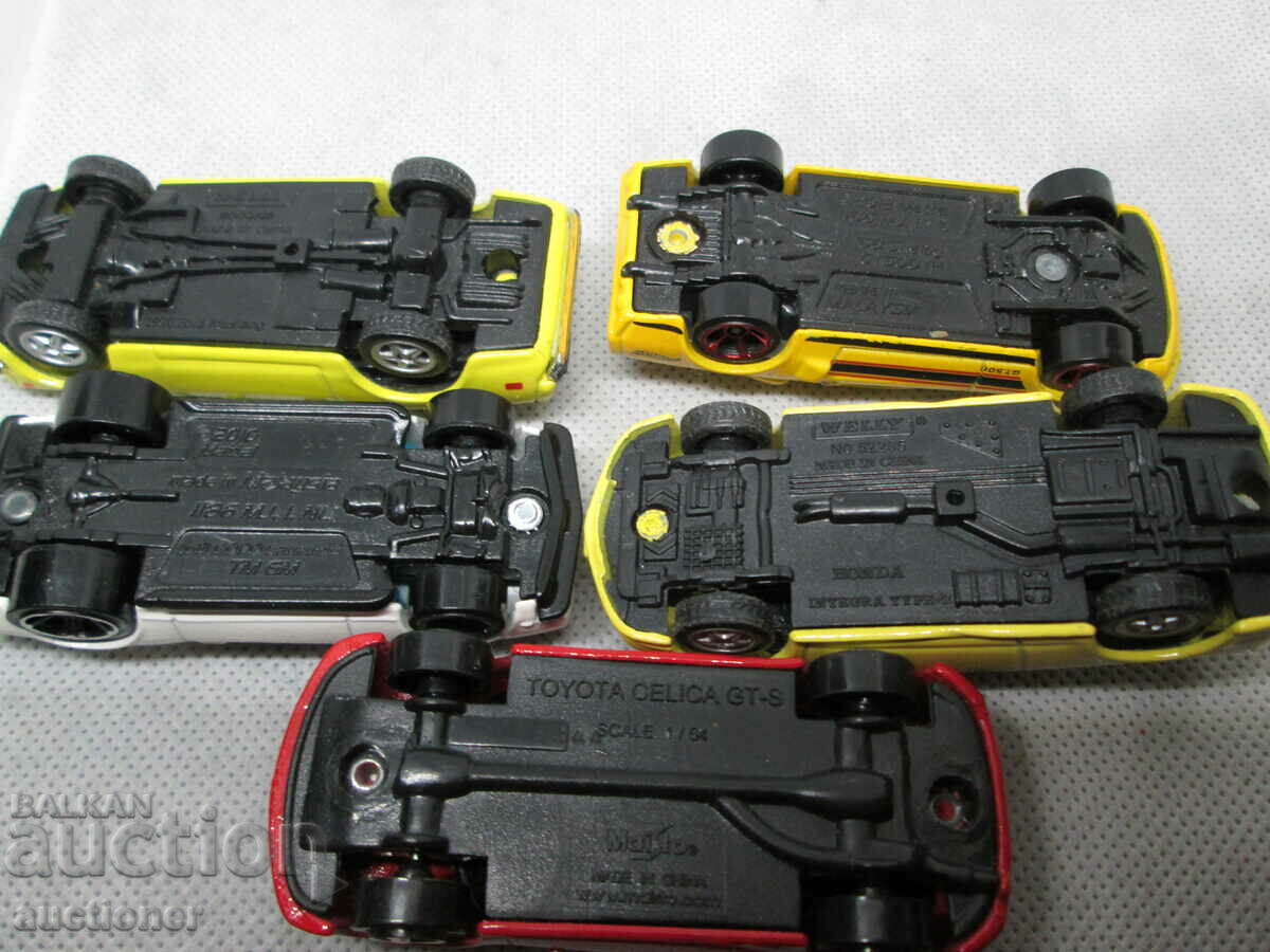 LOT OF 5 METAL MODELS - 7 LOT OF 5 METAL MODELS - 7