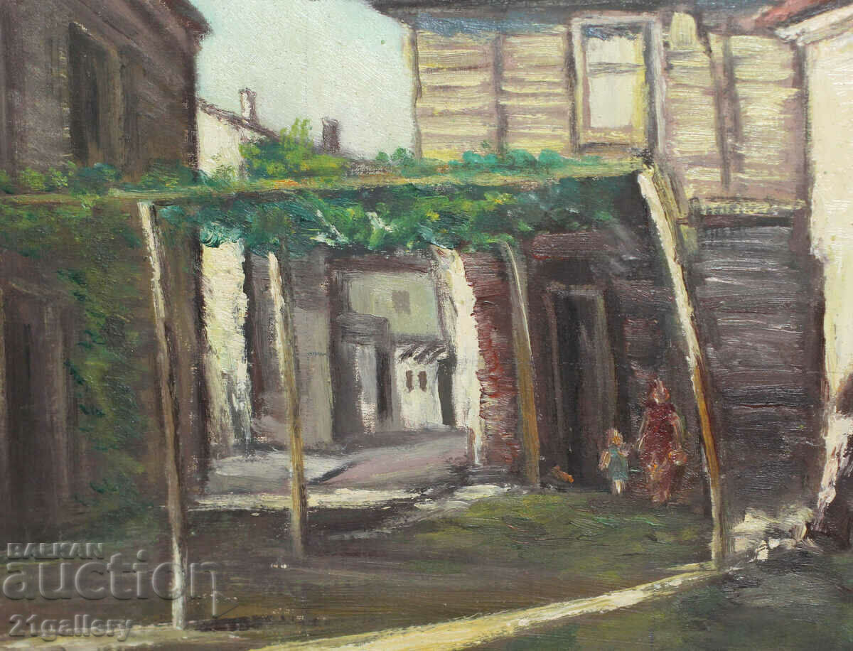 Delivery of Nikolay Iliev, landscape, oil paints 67