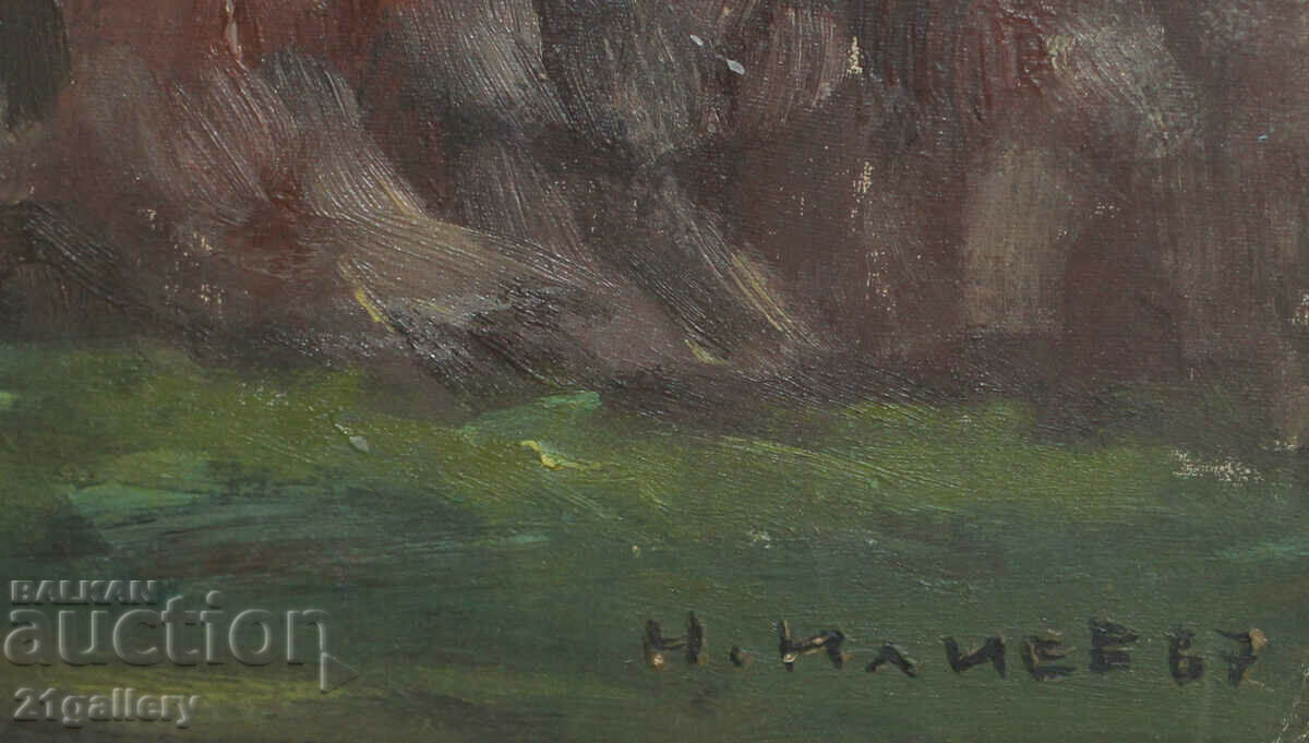 Nikolay Iliev, landscape, oil paints 67 - 7