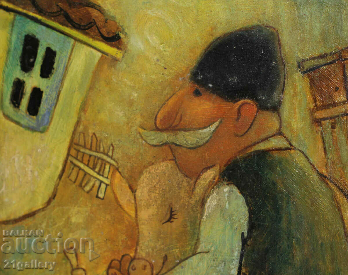 Auction Dimitar Bogdanov (1961-) oil paints, signed Auction Dimitar Bogdanov (1961-) oil paints, signed