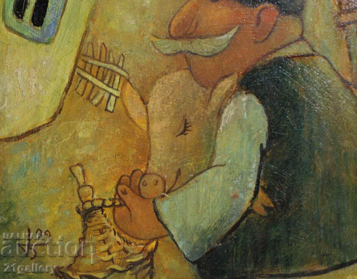 Dimitar Bogdanov (1961-) oil paints, signed - 5 Dimitar Bogdanov (1961-) oil paints, signed - 5