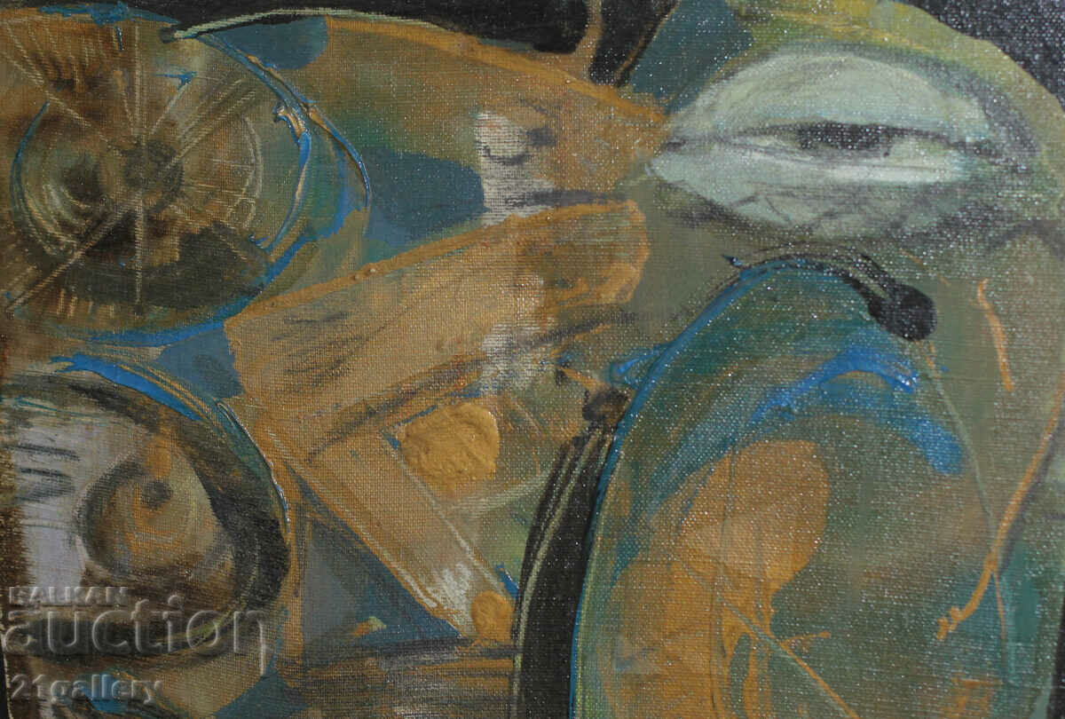 Delivery of Mariana Ezhbekova, abstract composition oil paints Delivery of Mariana Ezhbekova, abstract composition oil paints