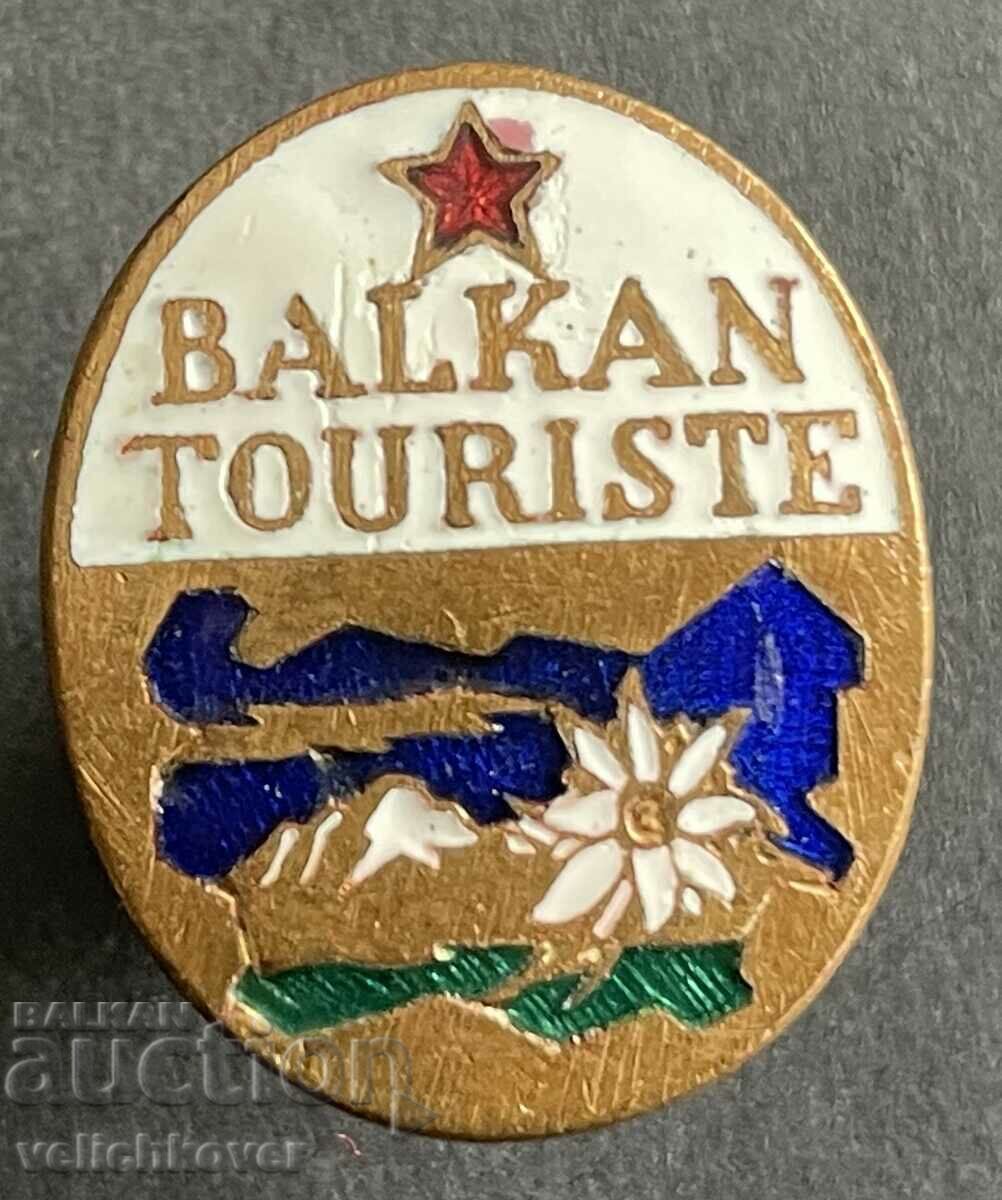 39274 Bulgaria sign tourist company Balkantourist screw 50-