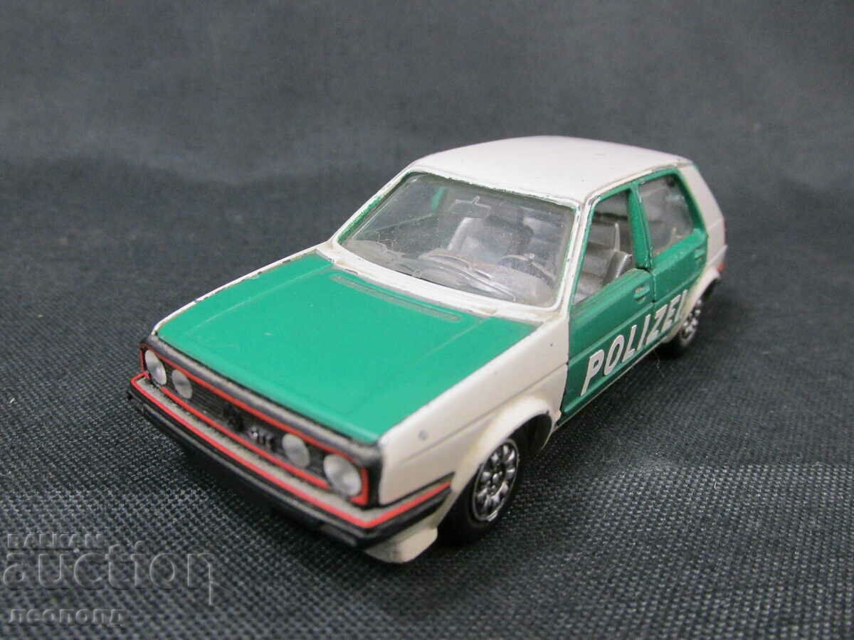 CAMION METAL LA SCARA MODEL 1/43 VW VOLKSWAGEN GOLF POLICE