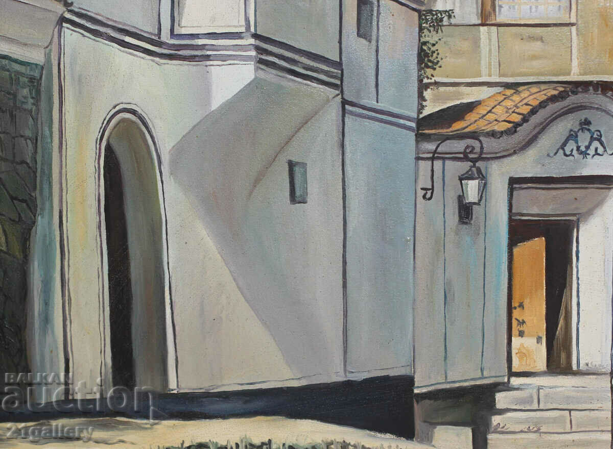 Delivery of Zahari Sasim Landscape oil paints "Alafrangite" 2004.