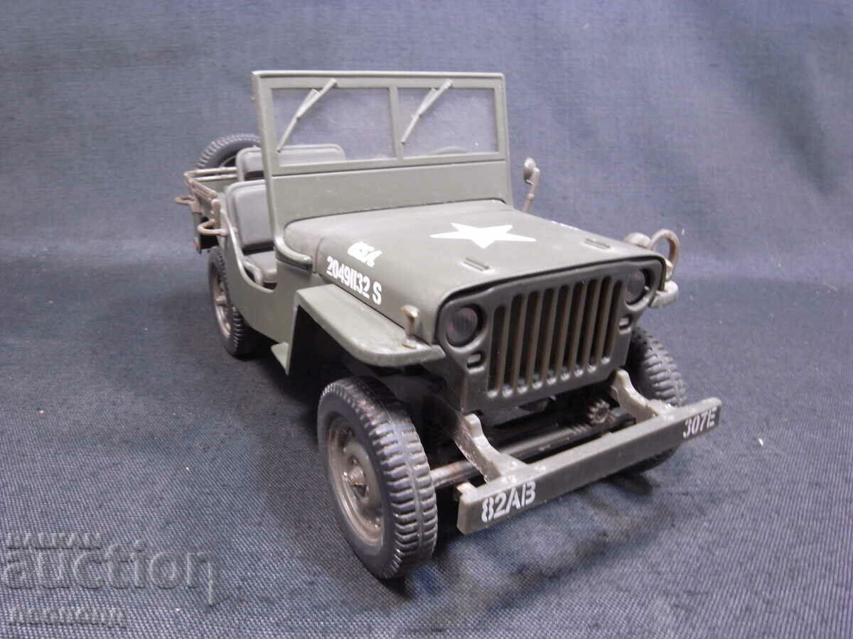 1/18 ΜΕΤΑΛΛΙΚΗ ΚΛΙΜΑΚΑ ΦΟΡΤΗΓΩΝ ΜΟΝΤΕΛΟ JEEP WILLYS GATE CHINA