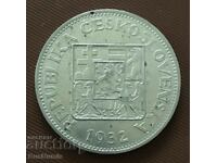 Czechoslovakia. 10 kroner 1932 Silver.