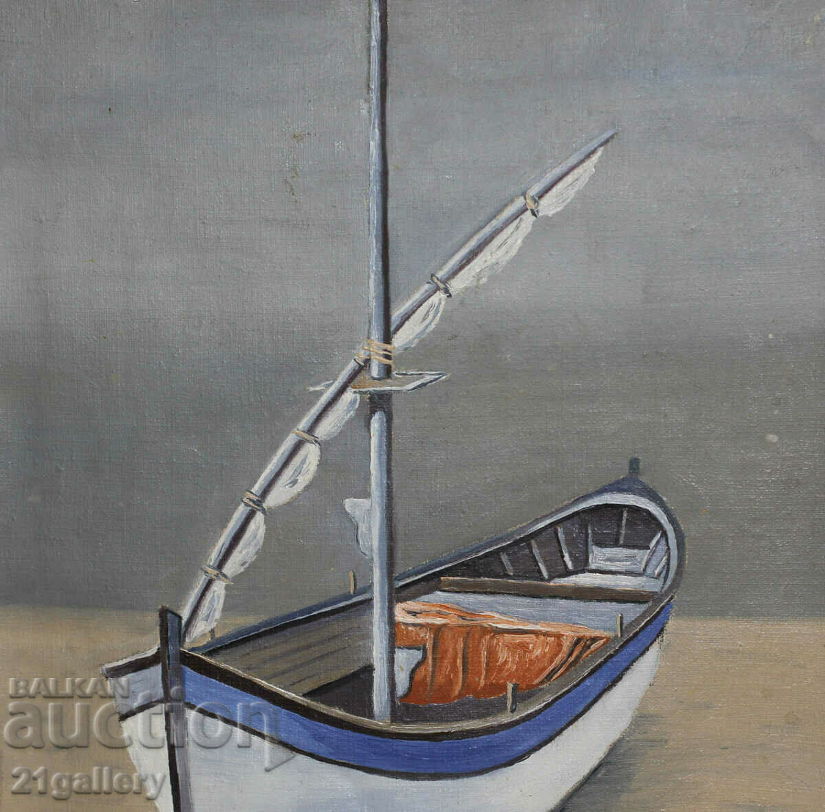 Ελαιογραφία Ψαροκάικα Υπογραφή - 7 Ελαιογραφία Ψαροκάικα Υπογραφή - 7