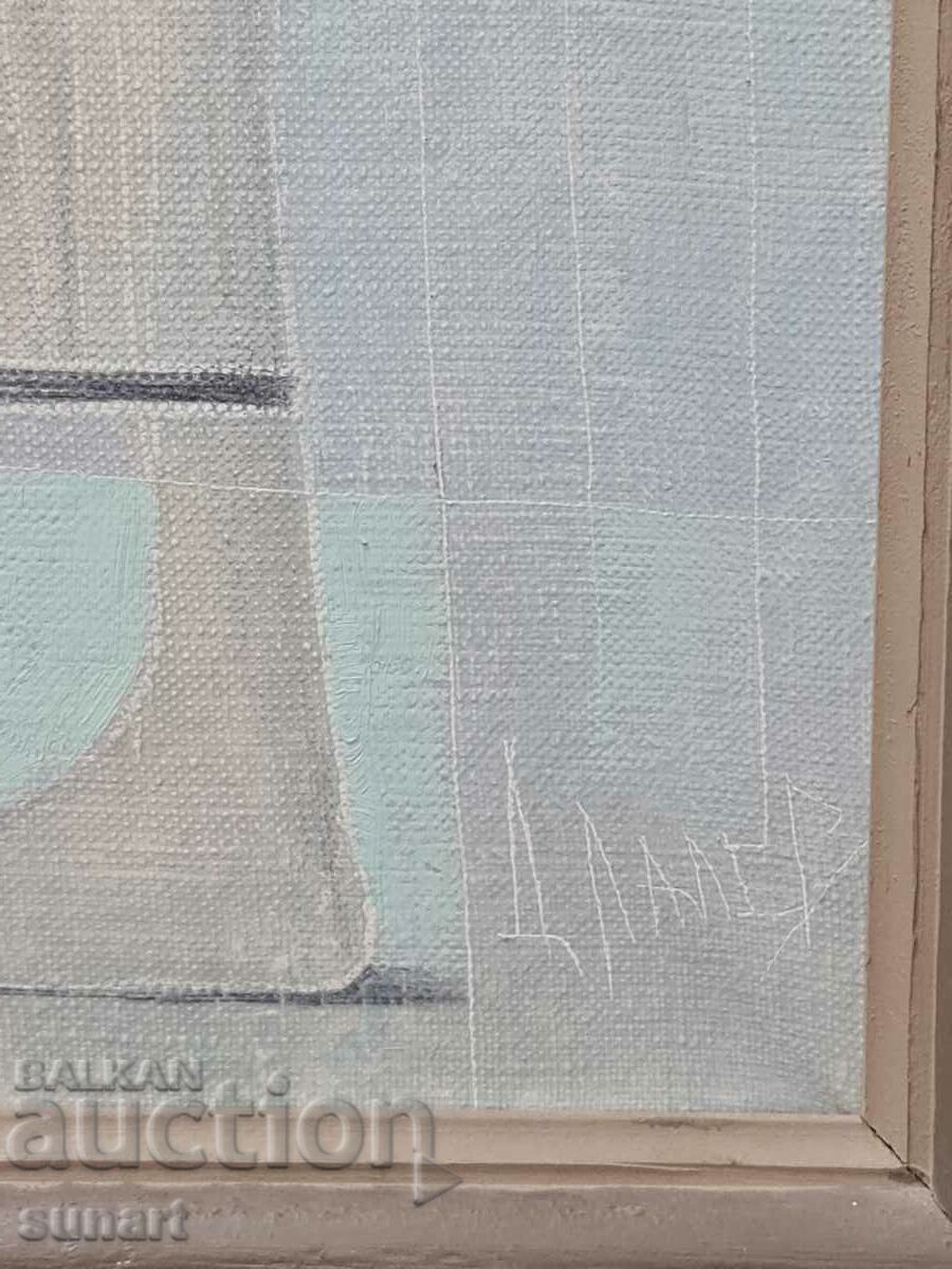 Delivery of Painting by Dimitar Lalev musicians oil on canvas 50 X 61 cm Delivery of Painting by Dimitar Lalev musicians oil on canvas 50 X 61 cm