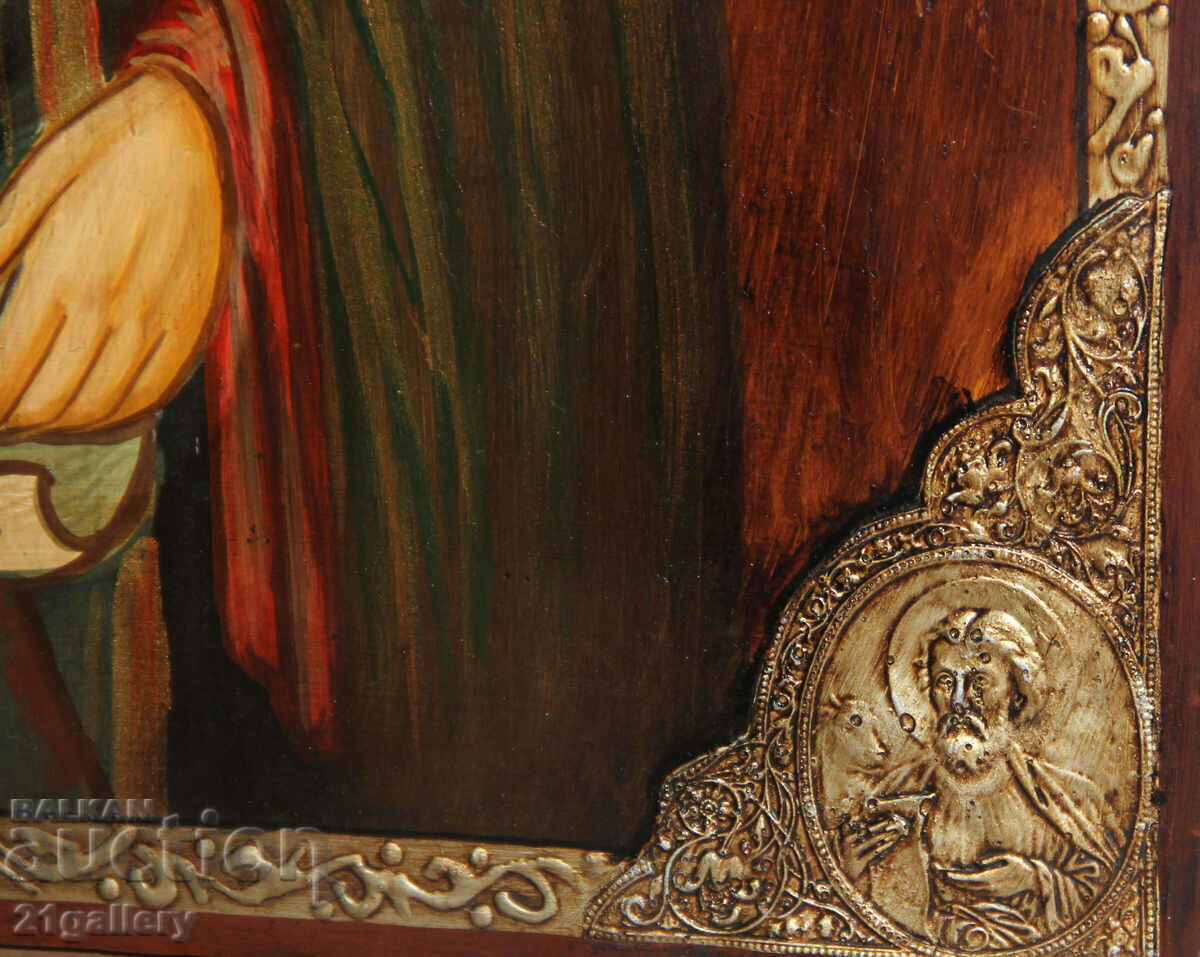 Modern hand painted icon of St. Ivan Rilski - 6 Modern hand painted icon of St. Ivan Rilski - 6