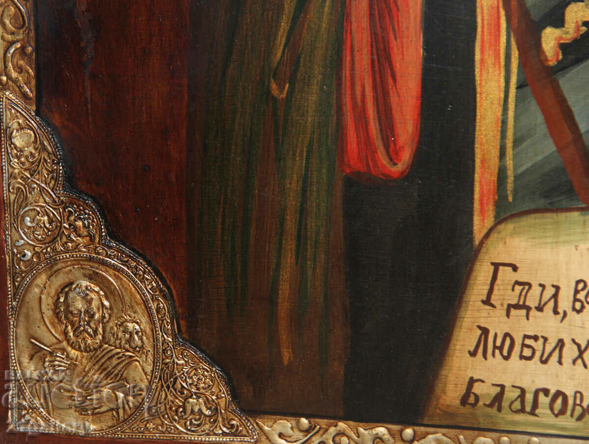 Modern hand painted icon of St. Ivan Rilski - 7 Modern hand painted icon of St. Ivan Rilski - 7