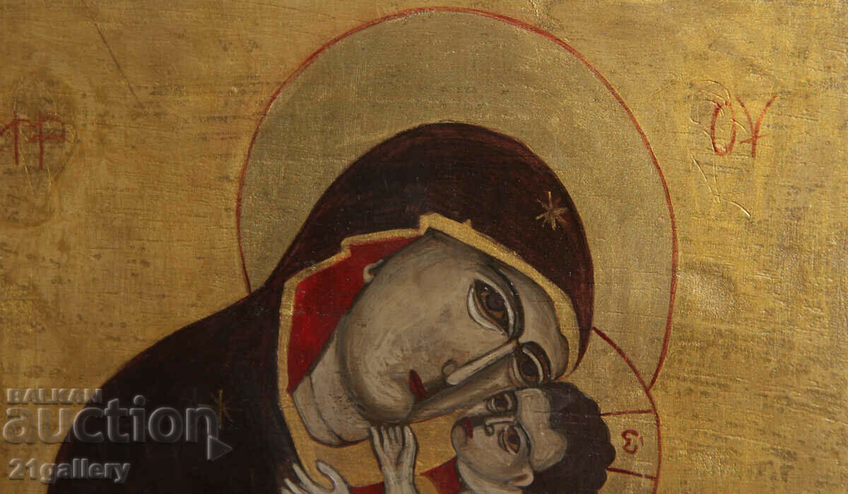 Δημοπρασία Χειροποίητη εικόνα της Παναγίας με το Παιδί Δημοπρασία Χειροποίητη εικόνα της Παναγίας με το Παιδί