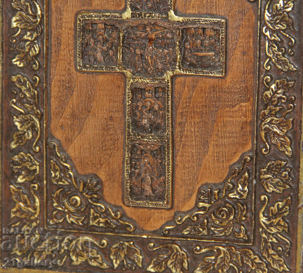 Hand carved icon The Cross of Christ - 6 Hand carved icon The Cross of Christ - 6