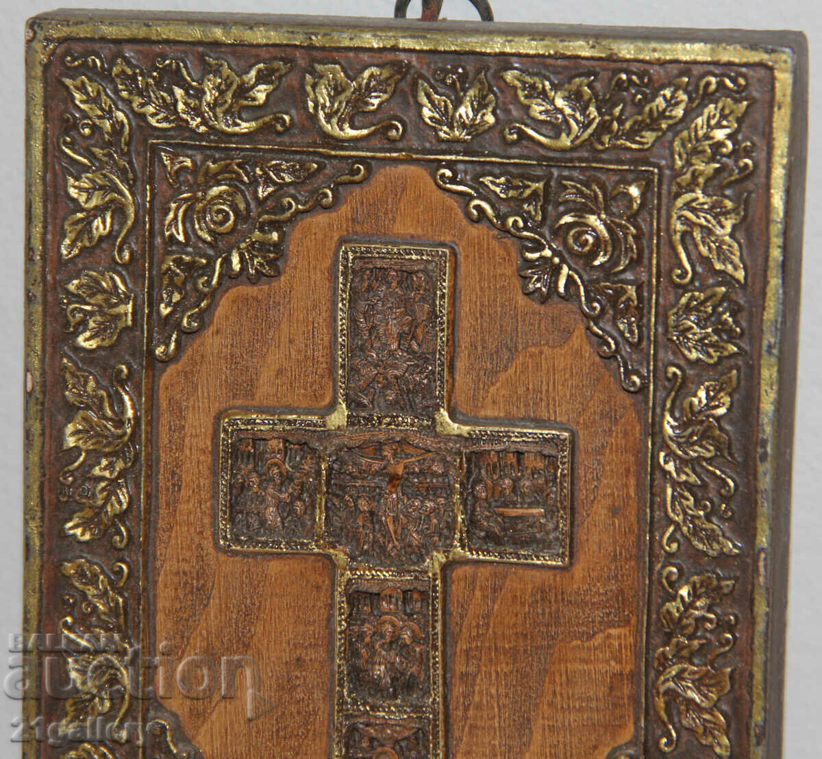 Hand carved icon The Cross of Christ - 7 Hand carved icon The Cross of Christ - 7