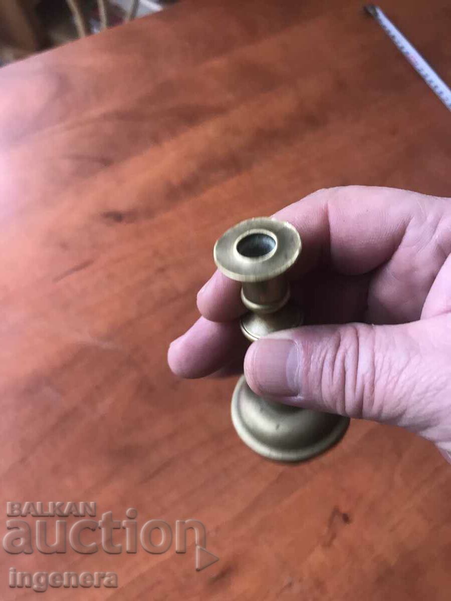 Auction  CANDLESTICK BRONZE BRASS