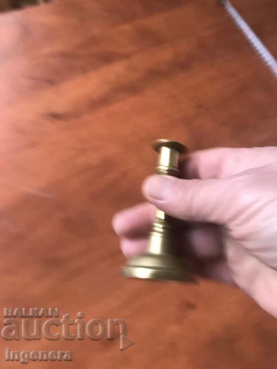 CANDLESTICK BRONZE BRASS - 5