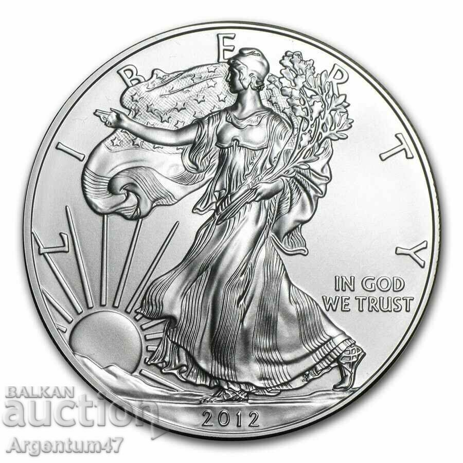 SILVER 1 OZ 2012 AMERICA - AMERICAN EAGLE