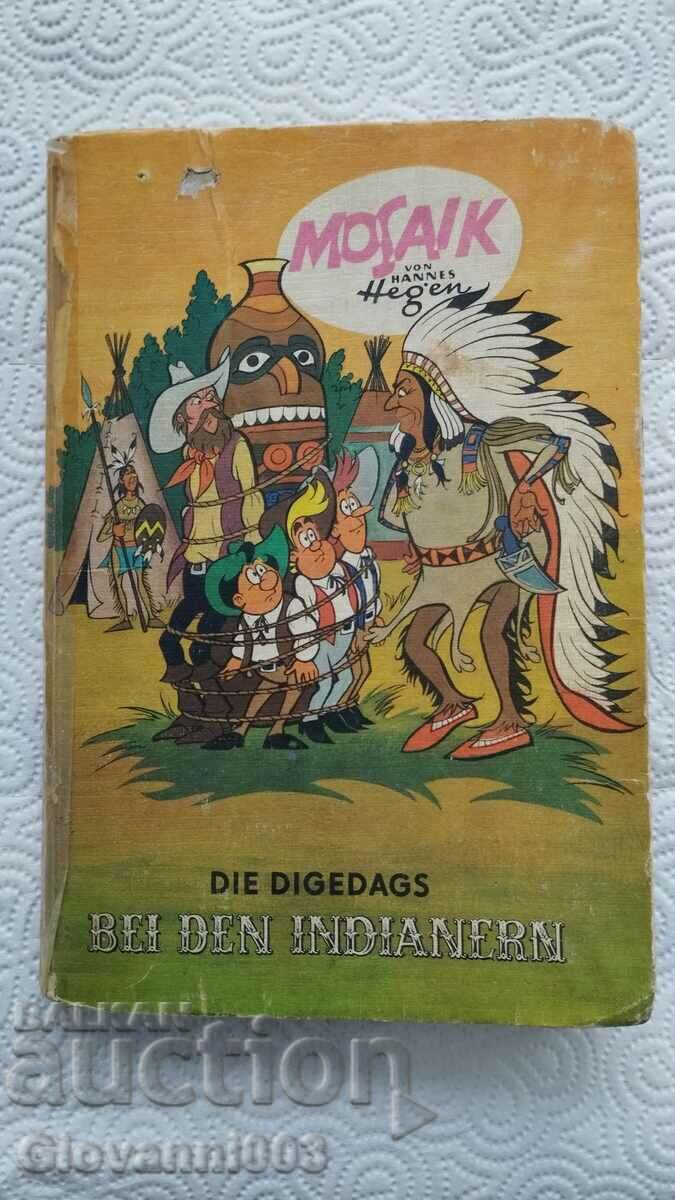 Mosaik book "Die Digedags Bei Den Indianern"