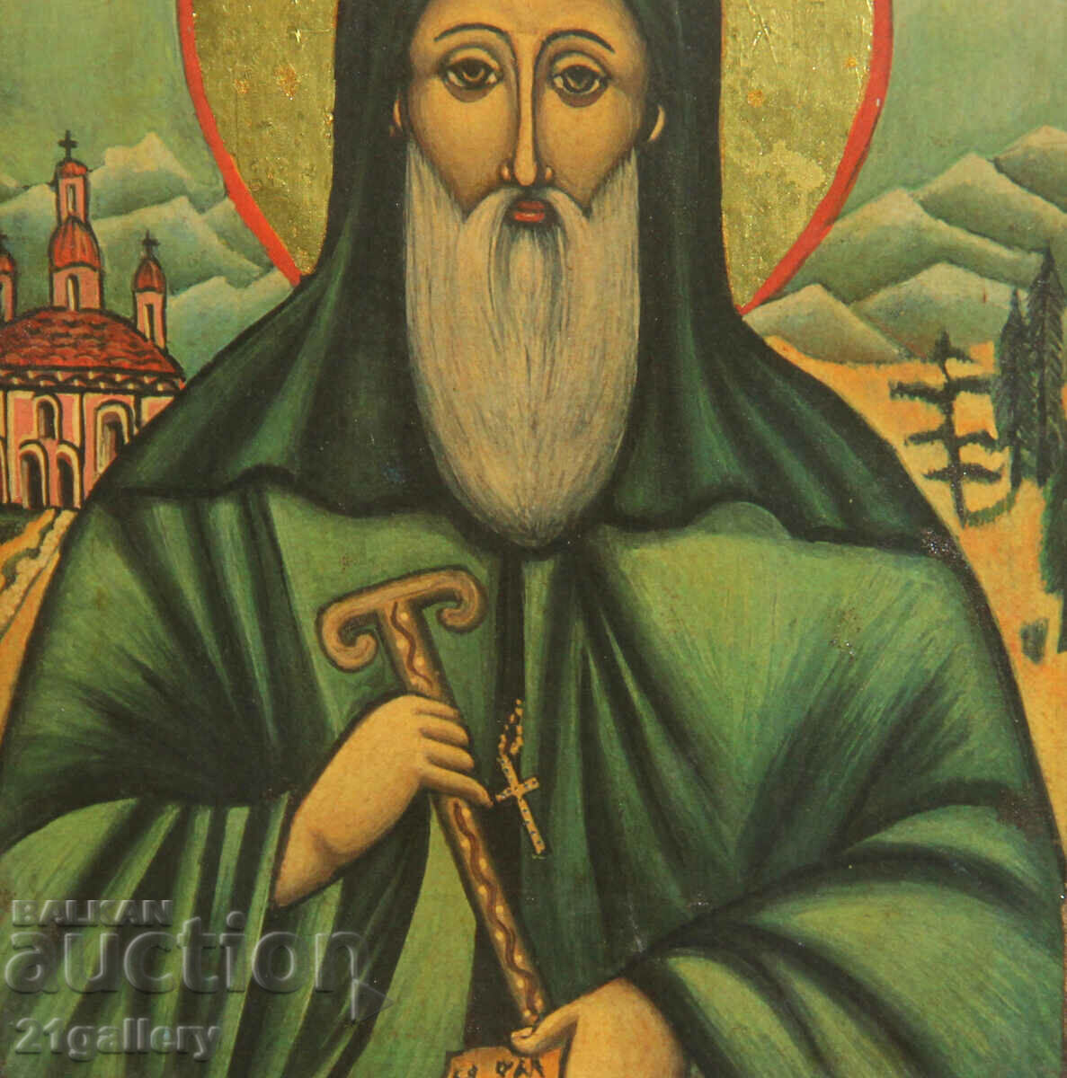 Χειροποίητη εικόνα του Αγίου Ιβάν της Ρίλας - 7