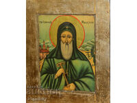 Hand-painted icon of Saint Ivan of Rila